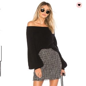 REVOLVE x HOUSE OF HARLOW Tweed mini skirt- XXS